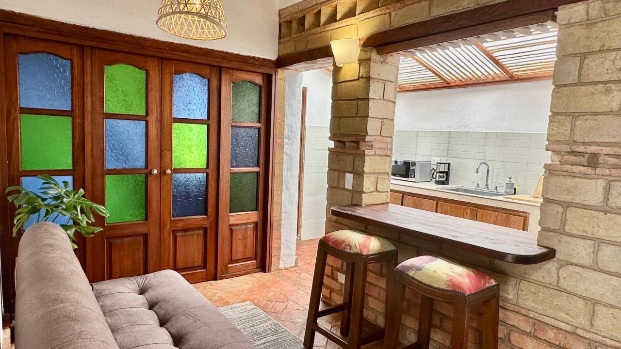 Casa Clasica Con Chimenea! Villa de Leyva Bagian luar foto
